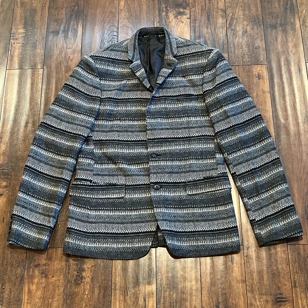 M151 Men's Striped Blazer - Small